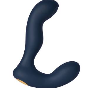 SVAKOM - Iker Neo - Interactieve Pulserende Prostaat Vibrator, Appbediening - Marineblauw