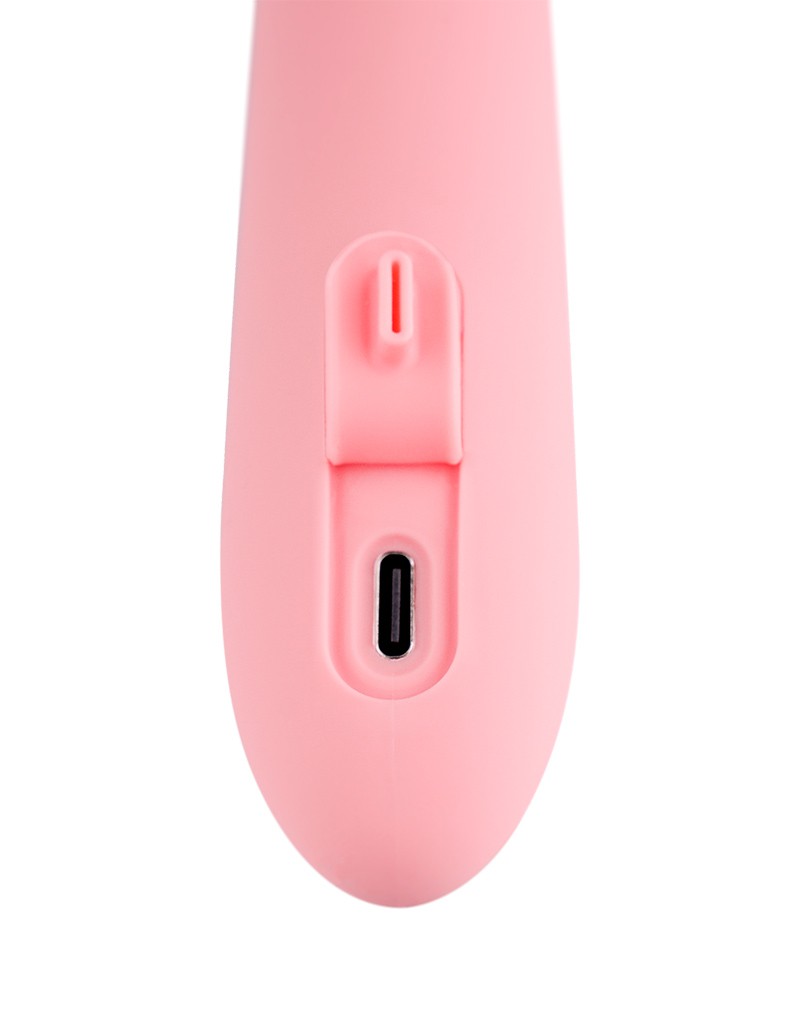 SVAKOM - Mora Neo - Interactieve Rabbit Vibrator met stimulerende kralen - Roze