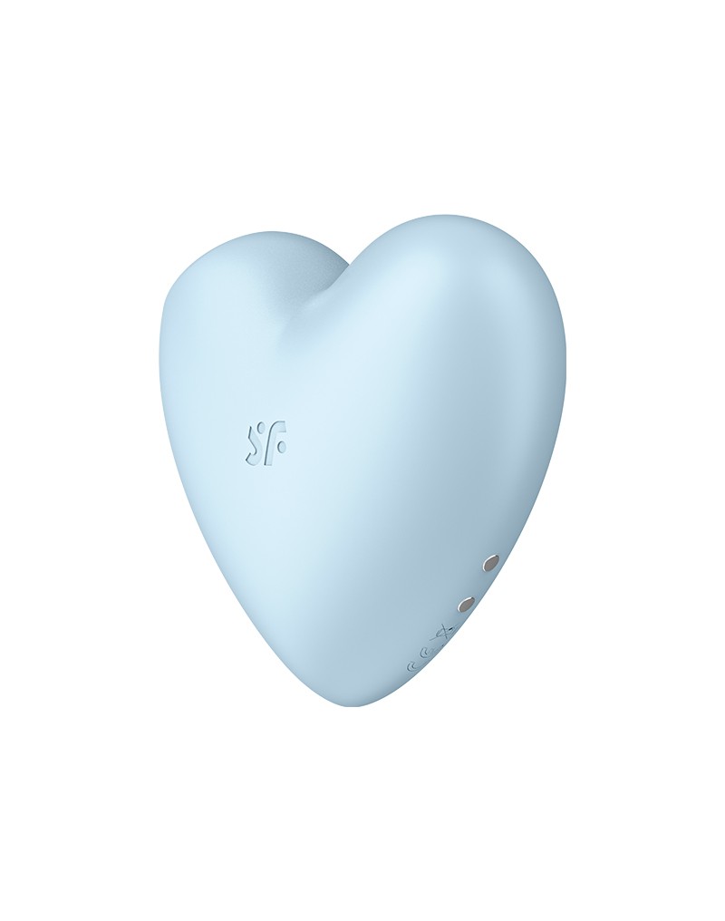 Satisfyer - Cutie Heart - Luchtdruk Vibrator - Blauw