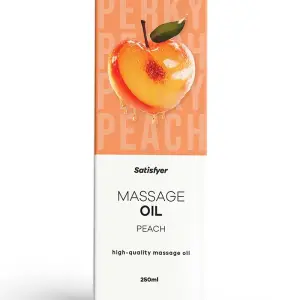 Satisfyer - Massageolie - Peach - 250 ml