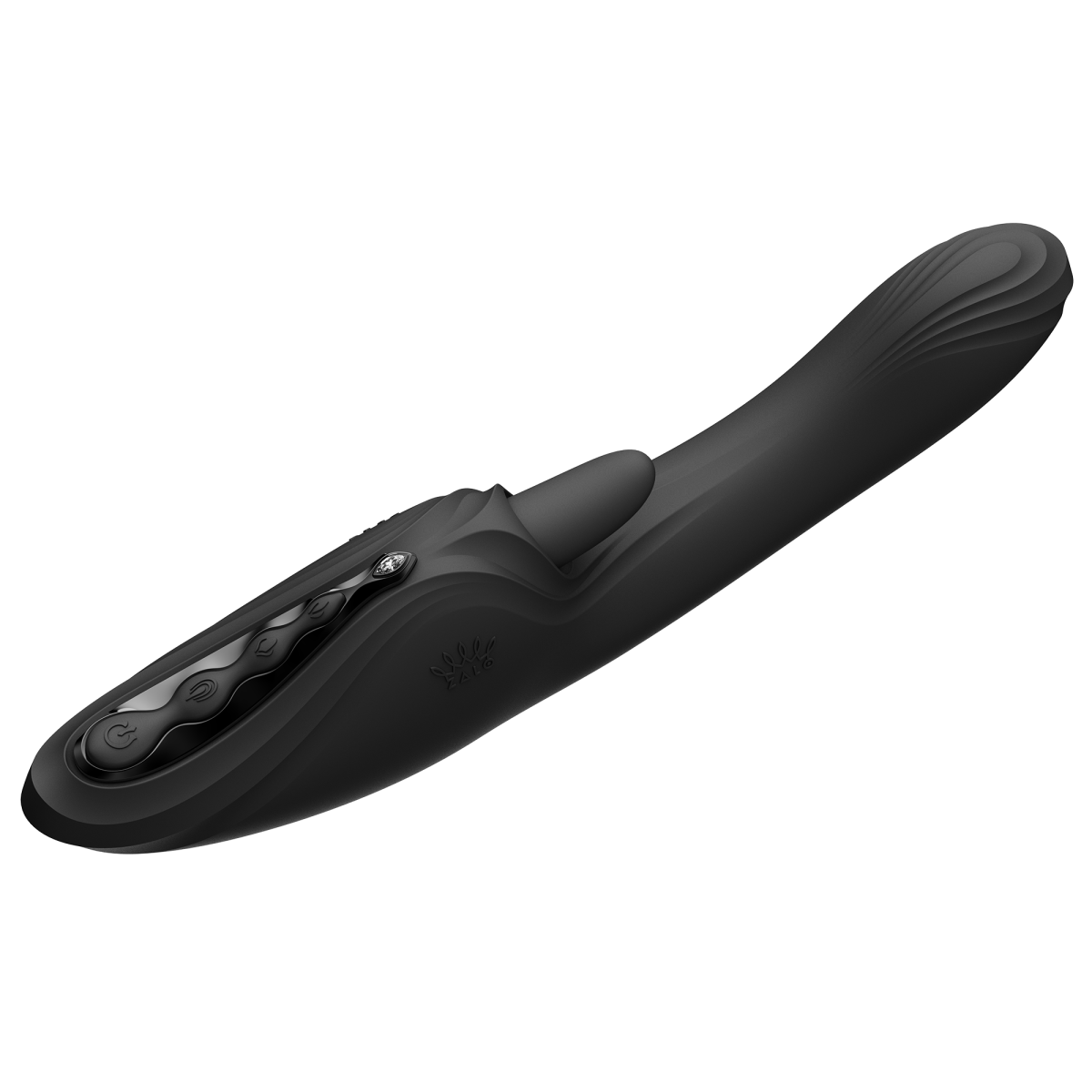 ZALO - Ares - G-Spot Rabbit Vibrator App-Controlled - Obsidian Zwart