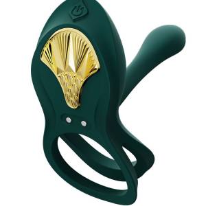ZALO - Bayek - Cockring Vibrator (met afstandsbediening) - Groen