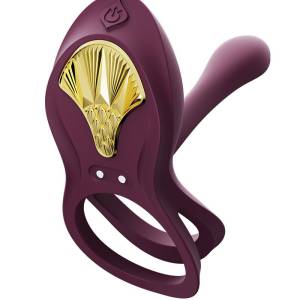 ZALO - Bayek - Cockring Vibrator (met afstandsbediening) - Paars