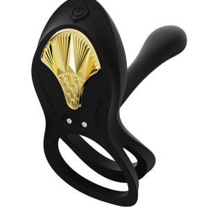 ZALO - Bayek - Cockring Vibrator (met afstandsbediening) - Zwart