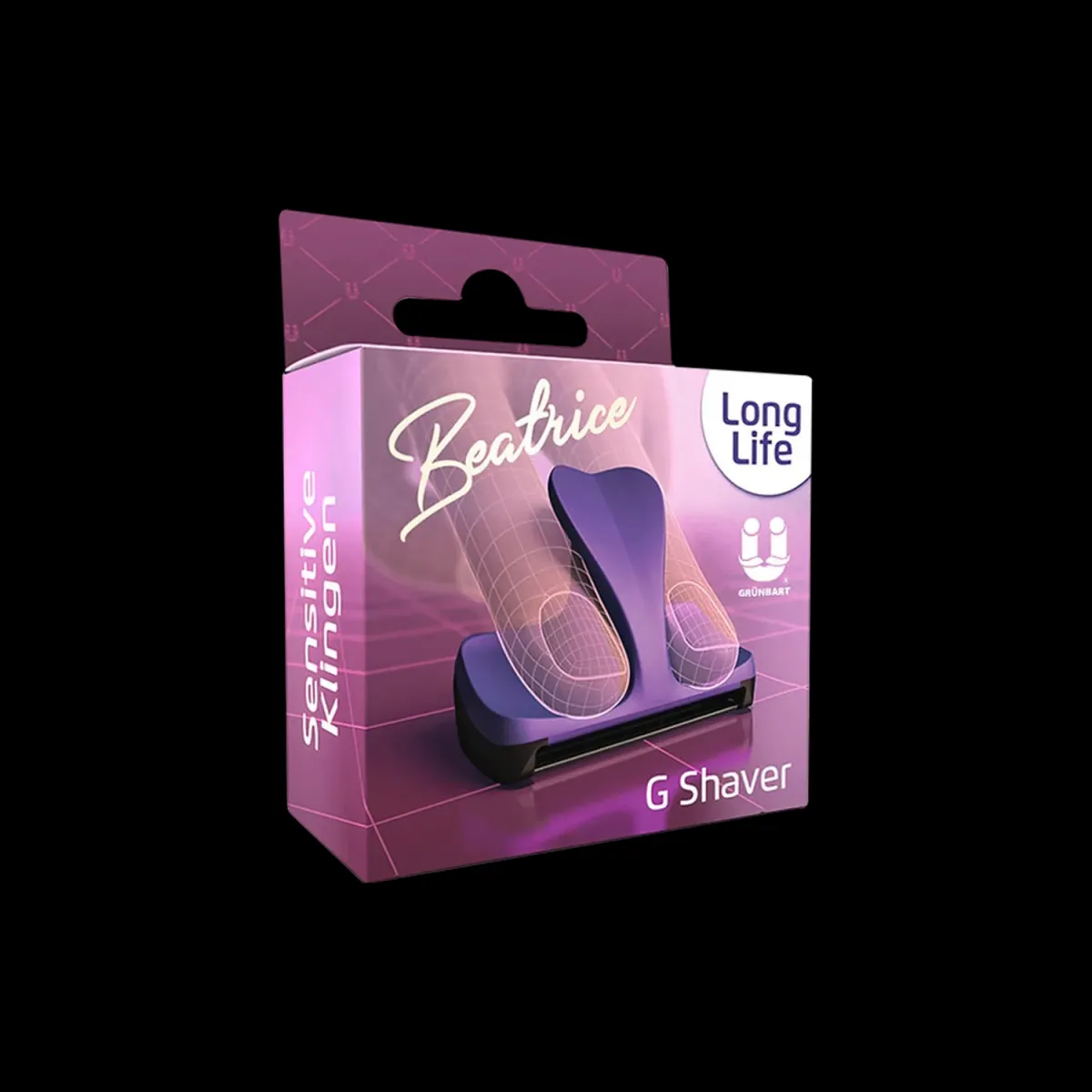 Grünbart - Beatrice G Shaver - Nat Scheerapparaat - Paarsviolet