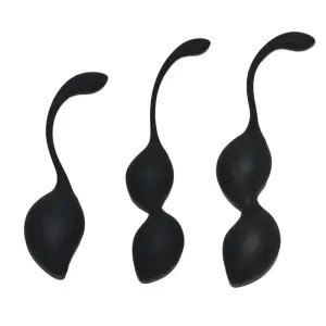 Rimba Toys - Geneva - Kegel Balletjes Training Set - Zwart