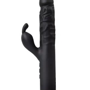 Rimba Toys - Sensual Nights SN06 - Realistische Rabbit Vibrator - Zwart