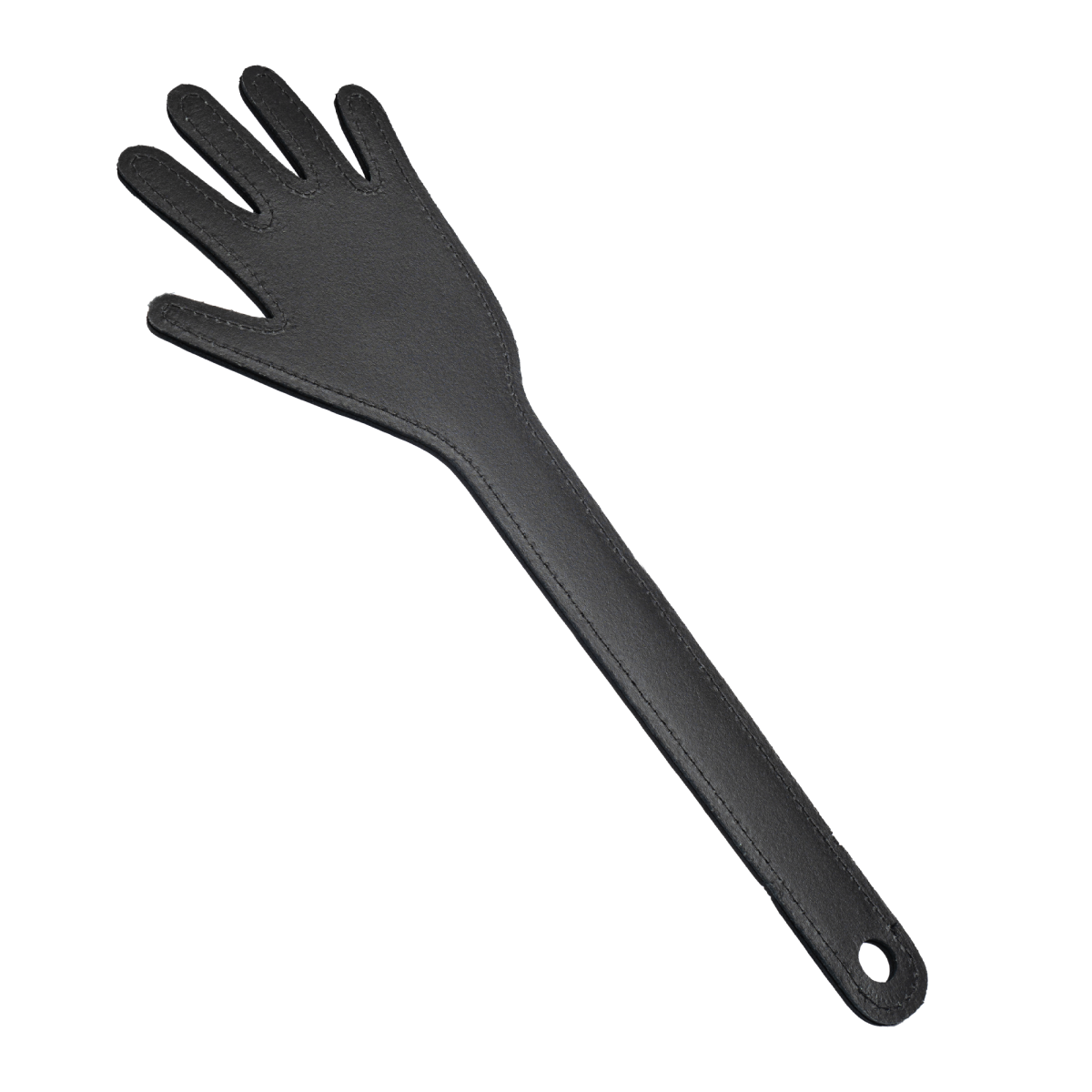 Rimba - Zweep handje, met metaal strip aan binnenzijde ter versteviging