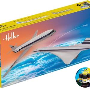 1/100 STARTER KIT CARAVELLE + CONCORDE