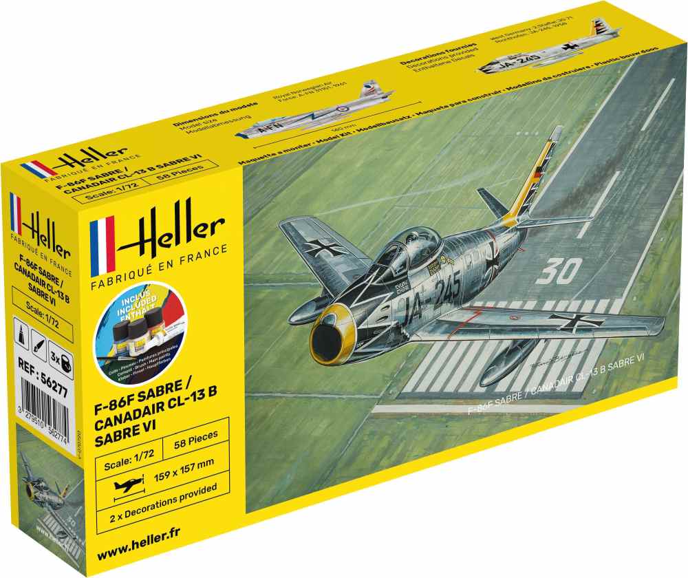 1/72 STARTER KIT F-86F SABRE / CANADAIR CL-13 B SABRE VI