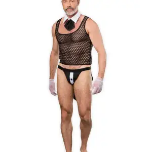 Amorable by Rimba - Sexy Gigolo Set - Zwart, Wit