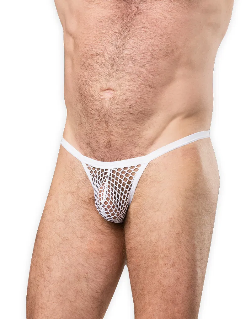 Amorable by Rimba - Visnet String - One Size - Wit