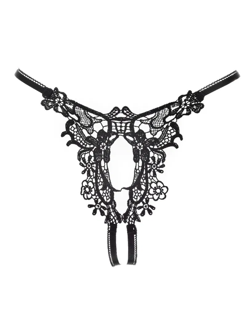 Amorable by Rimba - Open String - One Size - Zwart