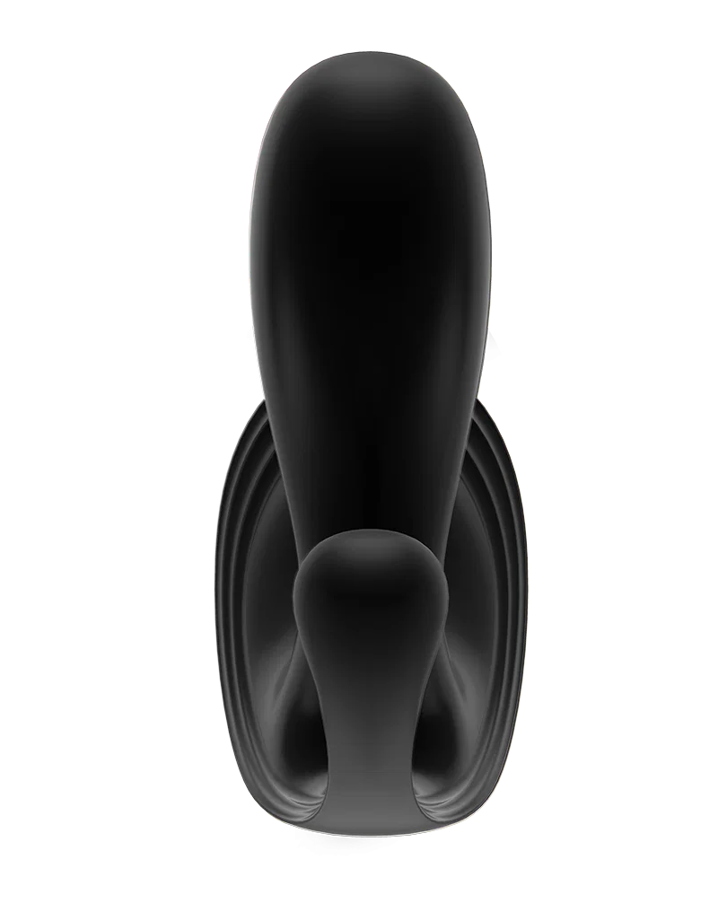 Satisfyer - Top Secret+ - Draagbare vibrator met anale stimulator - Zwart