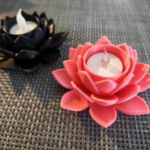 Theelichthouder - Lotus Bloem