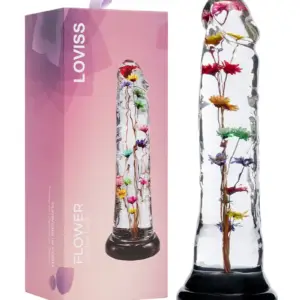LOVISS - Helichrysum - Garden Flower Dildo Texture – Transparant