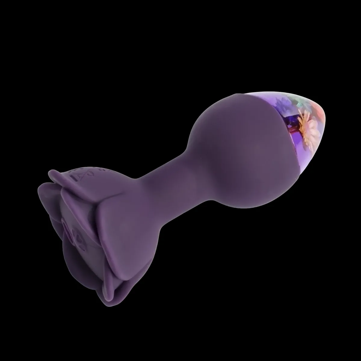 LOVISS - Posy - Garden Butt Plug Vibrator met afstandsbediening – Paars
